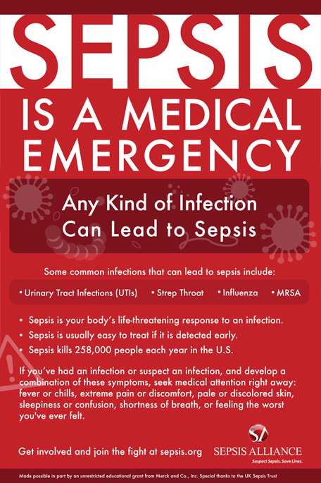 Image result for sepsis infographic